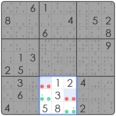 sudoku x wing explanation